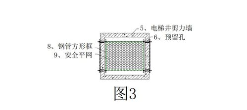 建筑工程电梯井工具式操作平台施工工法