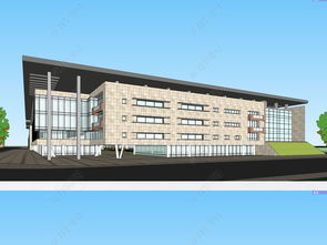 工业产业创意园工业产业园工厂房建筑工业建筑规划su模型设计模型下载